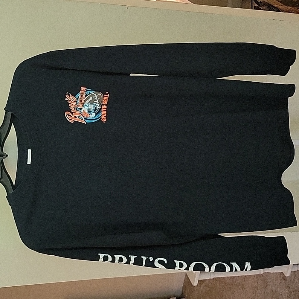 BRU'S ROOM SPORTS GRILL DOLPHINS #59 BOB BRUDZINSKI SHIRT...MEDIUM